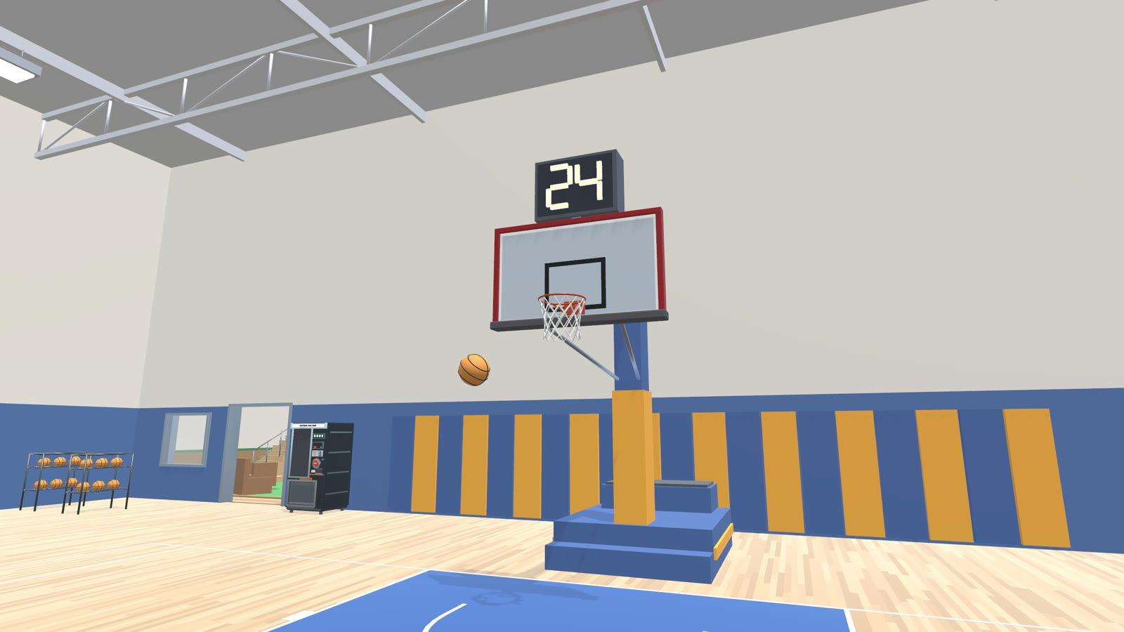 Shooting on the court